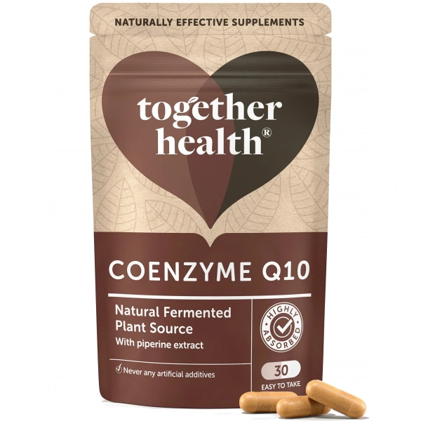 TOGETHER Coenzyme Q10 - Olej Kokosowy + Koenzym Q10 + Piperyna (30 kaps.)