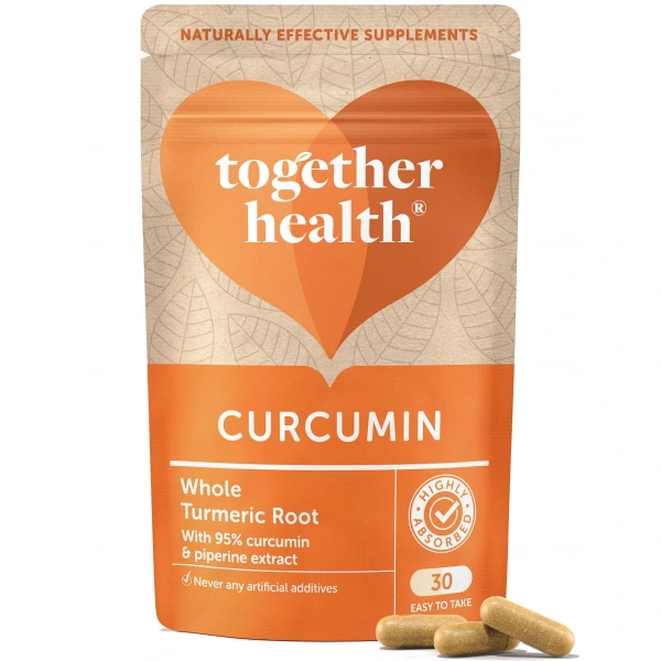 TOGETHER Curcumin - Kurkumina i Piperyna standaryzowany ekstrakt 95% (30 kaps.)