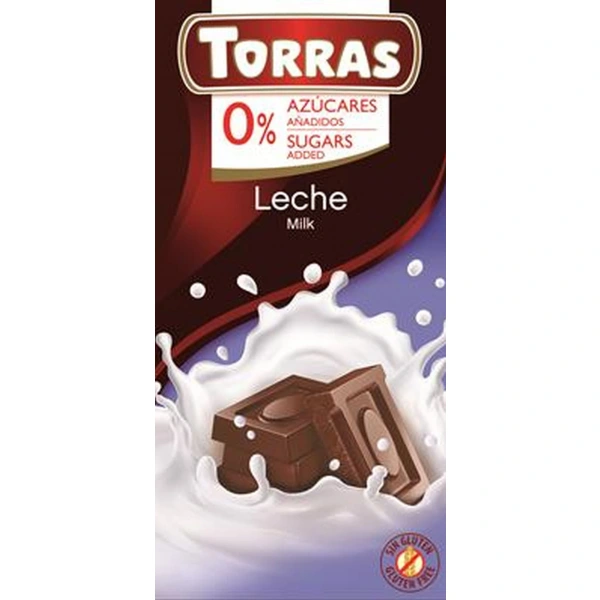 TORRAS Czekolada mleczna B/C  BEZG. 100 g