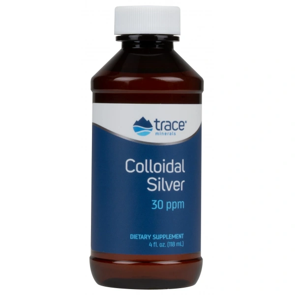 TRACE MINERALS Colloidal Silver - Srebro 30 ppm (118 ml)