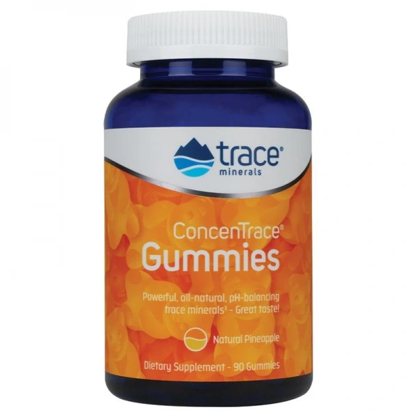 TRACE MINERALS ConcenTrace Trace Mineral Gummies (90 żelek)