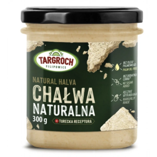 Targroch Chałwa naturalna bez cukru 300g