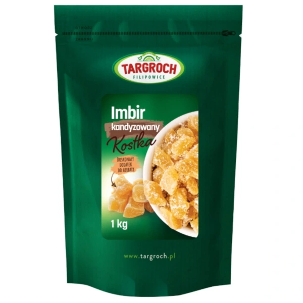 Targroch Imbir kandyzowany kostka 1kg