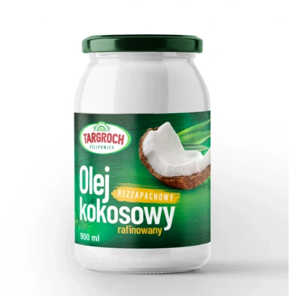 Targroch Olej kokosowy rafinowany (bezzapachowy) 900ml