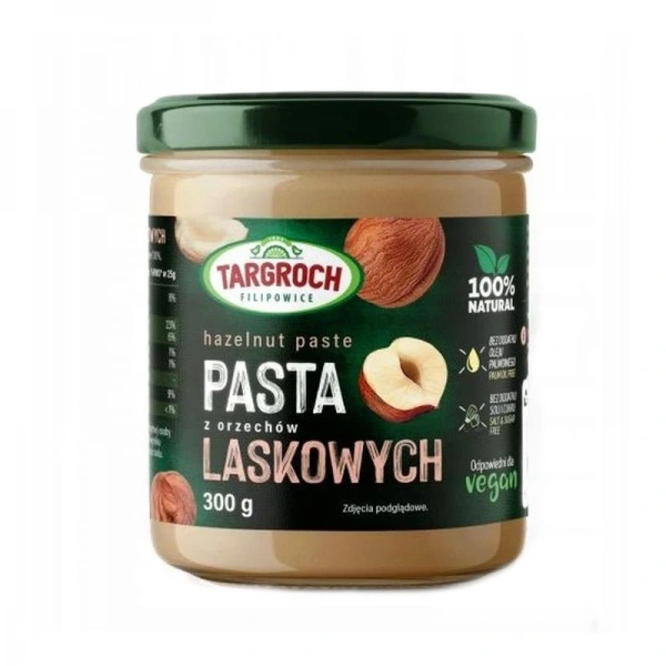 Targroch Pasta z orzechów laskowych 300g