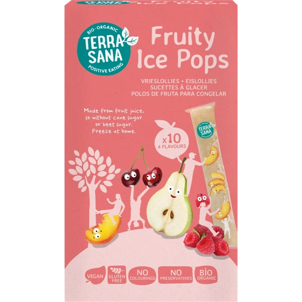 Terrasana lody wodne do zamrożenia bio (10 x 40 ml) 400 ml
