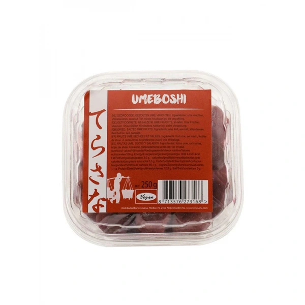 Terrasana umeboshi (morele japońskie kiszone) 250 g