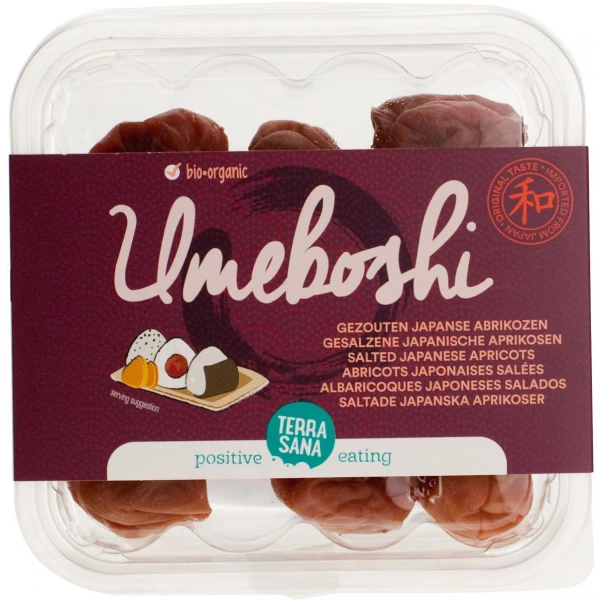 Terrasana umeboshi (morele japońskie kiszone) bio 150 g