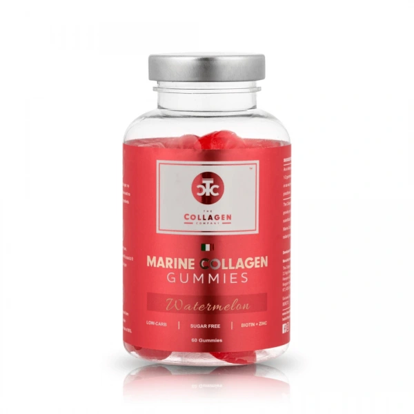 The Collagen Company Kolagen morski 60 żelek o smaku arbuzowym