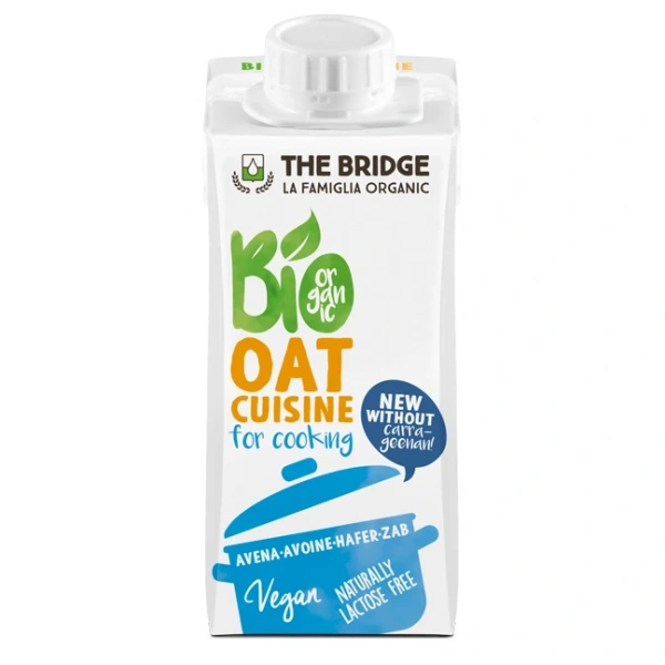 The bridge krem owsiany do gotowania bez dodatku cukrów bio 200 ml