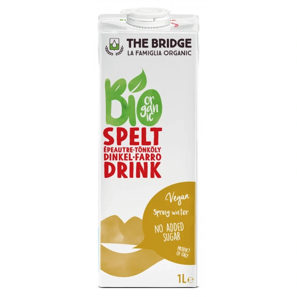 The bridge napój orkiszowy bez dodatku cukrów bio 1 l
