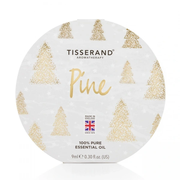 Tisserand Aromatherapy 100% Olejek z igieł Jodły Syberyjskiej (Pine) w świątecznym opakowaniu (9 ml)