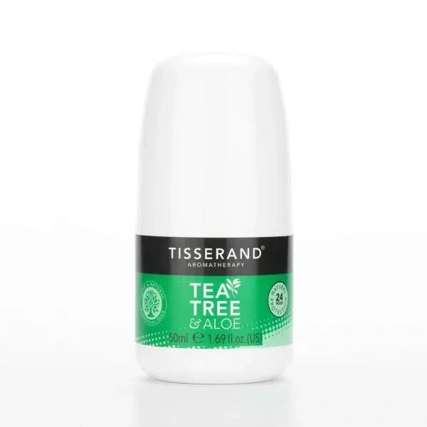 Tisserand Aromatherapy Tea Tree & Aloe Deodorant - Dezodorant Roll-on (50 ml)