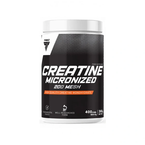 Trec Creatine Micronized 200 MESH 400 kapsułek