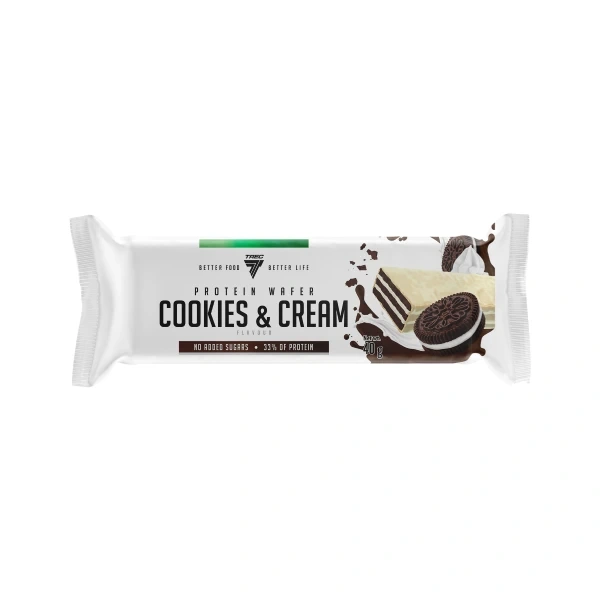 Trec Protein Wafel 40g o smaku cookie & cream