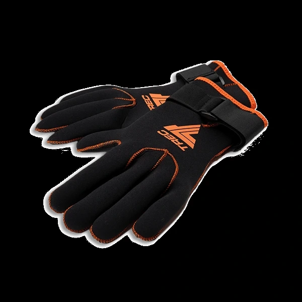 Trec Rękawice neoprenowe do morsowania Black-orange roz. M