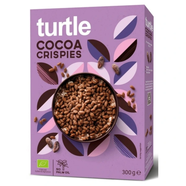 Turtle Chrupki Ryżowe Kakaowe BIO 300 g