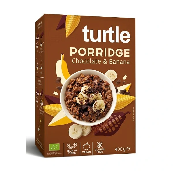 Turtle owsianka czekoladowo  bananowa bezglutenowa bio 400 g