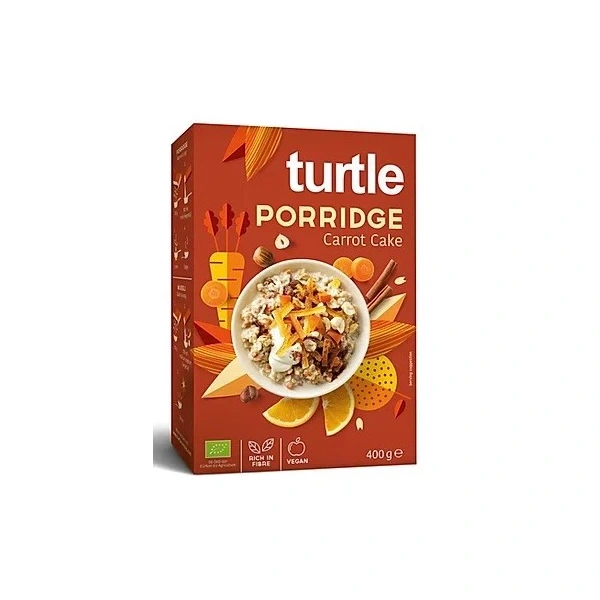 Turtle owsianka o smaku ciasta marchewkowego bio 400 g