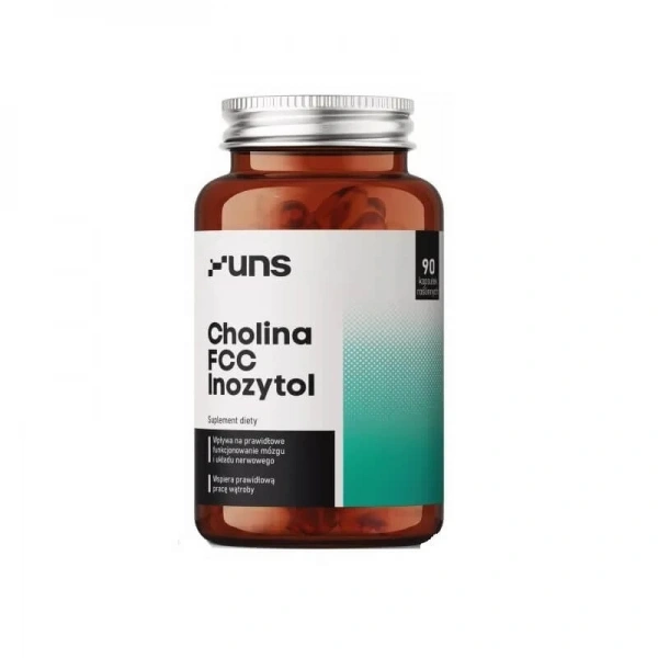 UNS SUPPLEMENTS Cholina FCC +  Inozytol (90 kaps.)