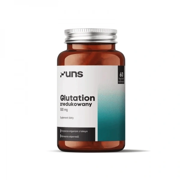 UNS SUPPLEMENTS Glutation zredukowany - 500 mg (60 kaps.)