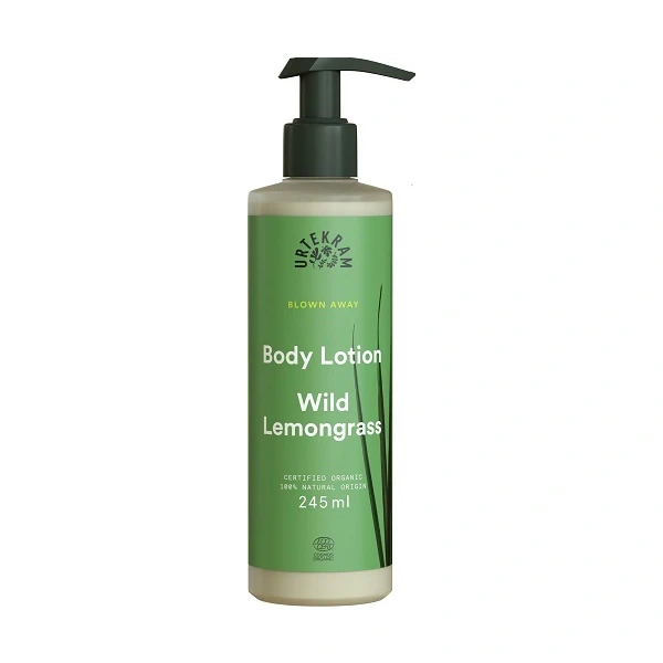 URTEKRAM Balsam do ciała z dziką trawą cytrynową BIO 245 ml