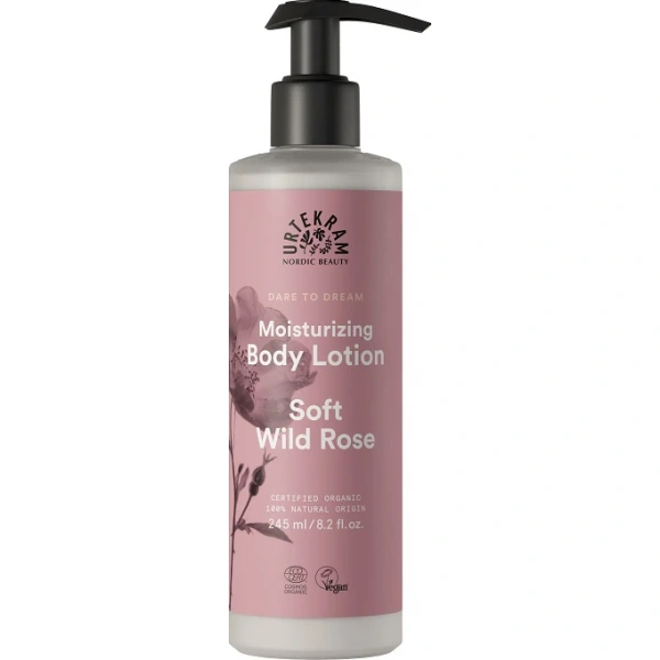 URTEKRAM Balsam do ciała z wyciągiem z dzikiej róży BIO 245 ml