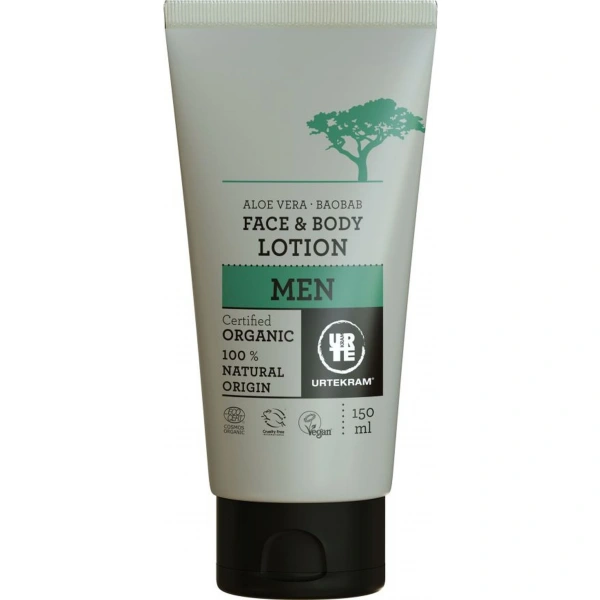URTEKRAM Balsam do twarzy i ciała dla mężczyzn BIO 150 ml
