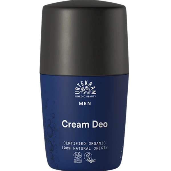 URTEKRAM Dezodorant kremowy w kulce dla mężczyzn BIO 50 ml