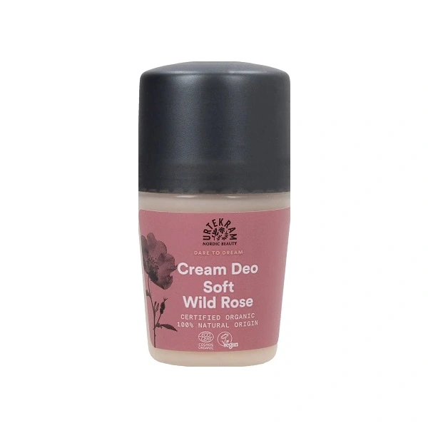URTEKRAM Dezodorant kremowy z dziką różą BIO 50 ml