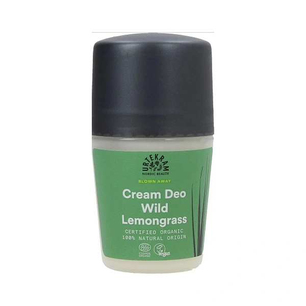 URTEKRAM Dezodorant kremowy z trawą cytrynową BIO 50 ml
