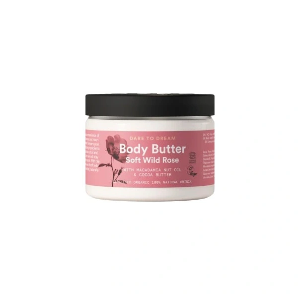 URTEKRAM Masło do ciała z dziką różą BIO 150 ml