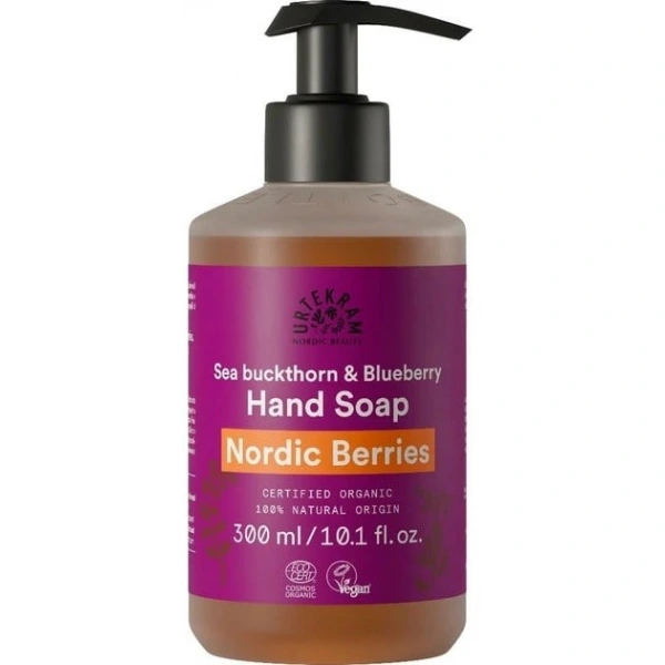 URTEKRAM Mydło do rąk Nordyckie Jagody BIO 300 ml
