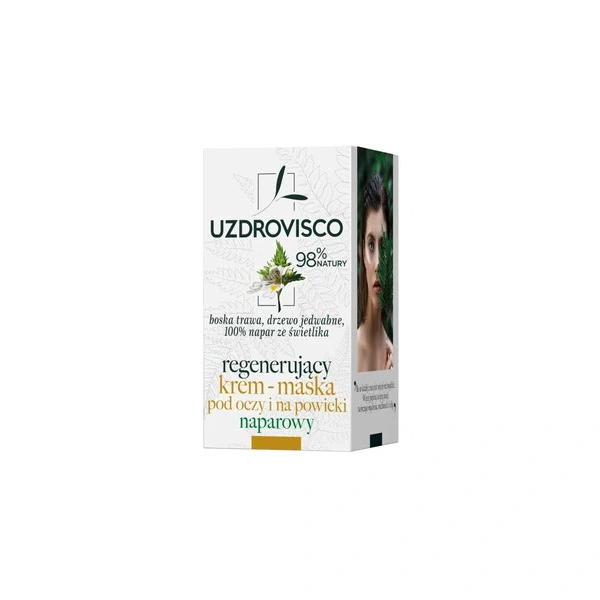 Uzdrovisco krem  maska pod oczy i na powieki regenerujący naparowy 25 ml