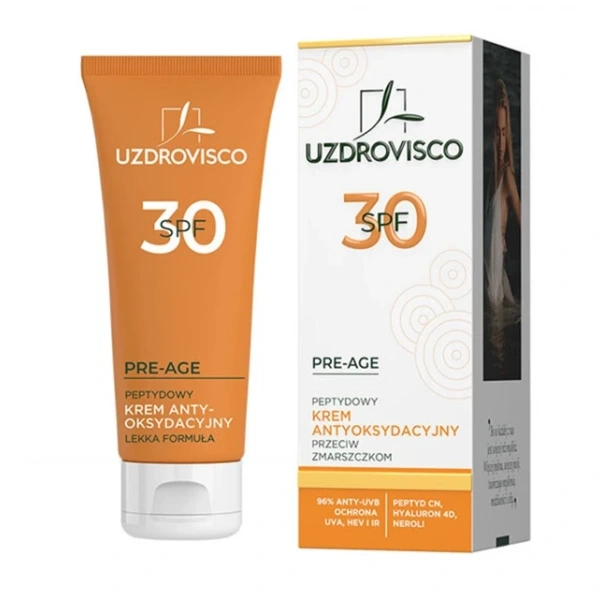 Uzdrovisco krem do twarzy antyoksydacyjny peptydowy przeciwzmarszczkowy spf 30 50 ml  uzdrovisco (pre