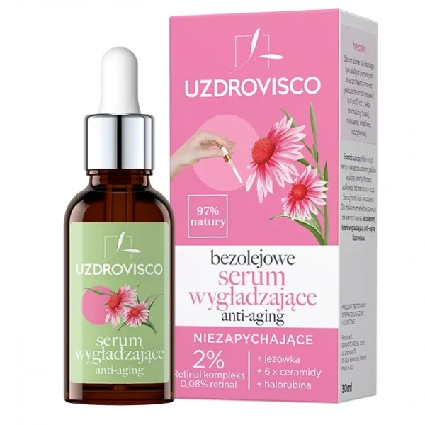 Uzdrovisco serum do twarzy wygładzające antiaging 30 ml