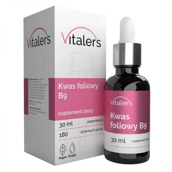 Vitaler's Kwas foliowy 400 µg 30 ml