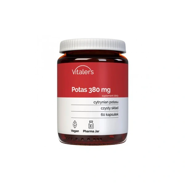 Vitaler's Potas 380 mg 60 kapsułek