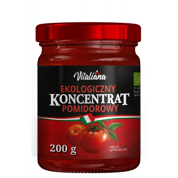 Vitaliana koncentrat pomidorowy 22 % bio 200 g