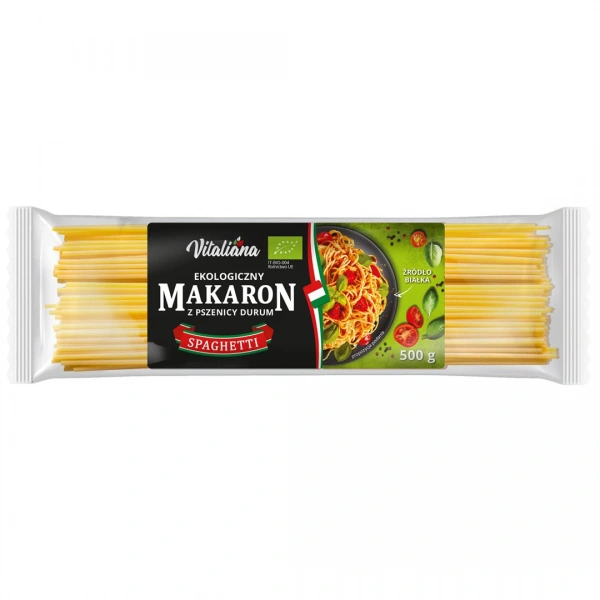 Vitaliana makaron (semolinowy) spaghetti bio 500 g