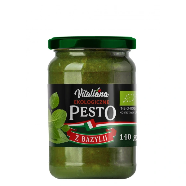 Vitaliana pesto z bazylii bio 140 g