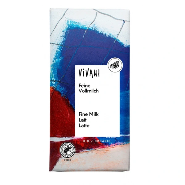 Vivani czekolada mleczna bio 100 g