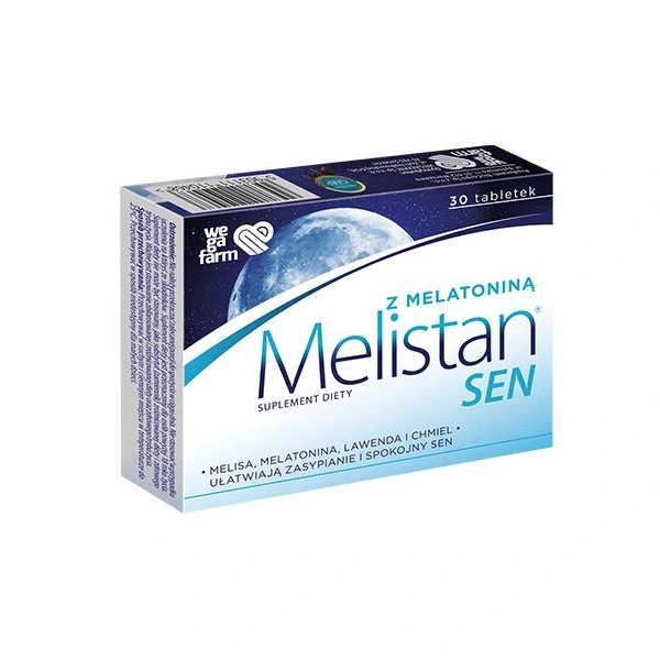 WegaFarm Melistan Sen 30 tabletek
