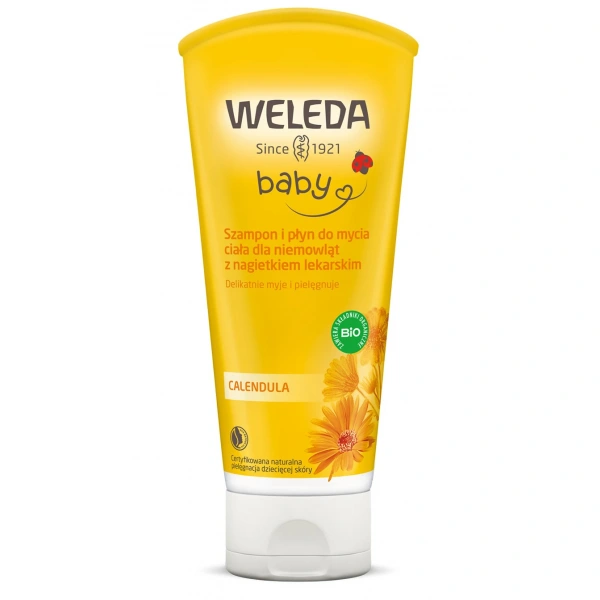 Weleda szampon i płyn do mycia dla niemowląt eco 200 ml