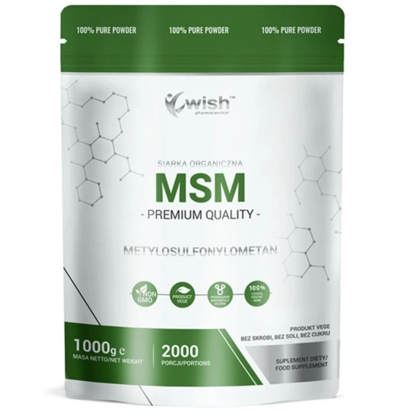 Wish MSM Siarka Organiczna 1kg