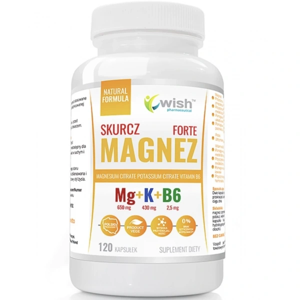 Wish Magnez skurcz forte 120 kapsułek