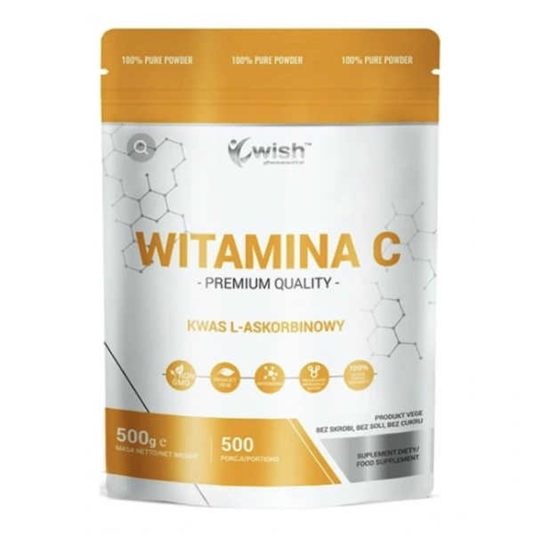 Wish Witamina C 1000mg 500g