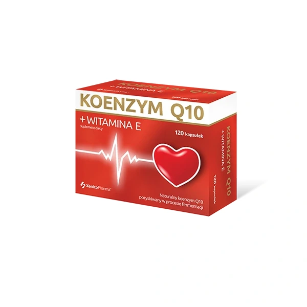 Xenico Koenzym Q10 + witamina E 120 kapsułek