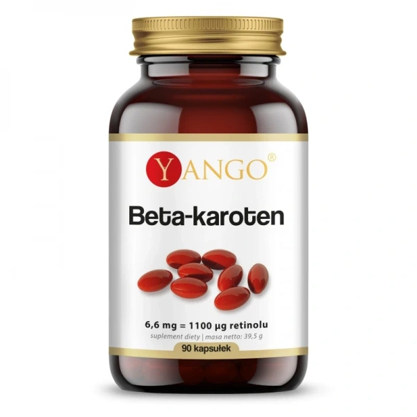 YANGO Beta karoten (Prowitamina A) (90 kaps.)