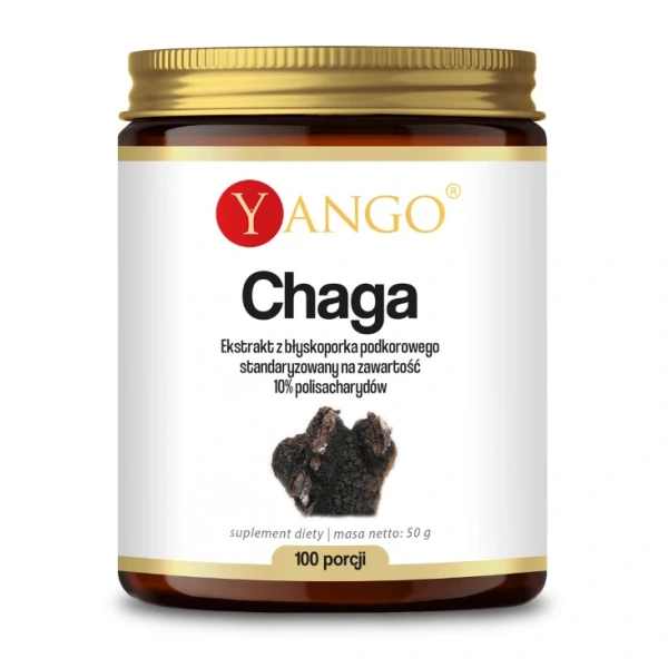 YANGO Chaga - ekstrakt 10% polisacharydów (50 g)